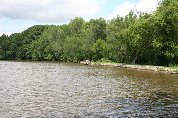 Dam on Hingham Mill Pond